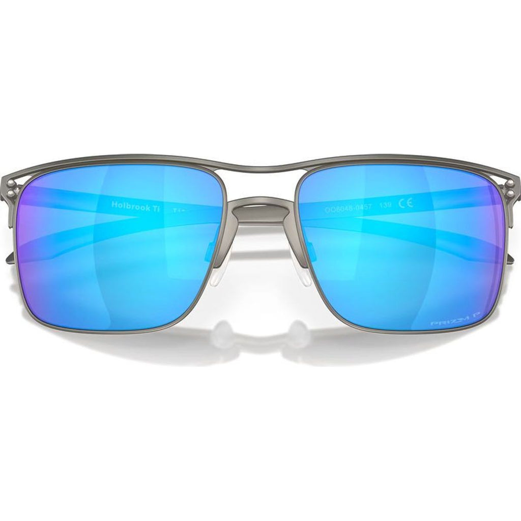 Holbrook TI, Matte Gunmetal/Prizm Sapphire Polarised