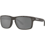 Holbrook, Woodgrain/Prizm Black Polarised Lenses