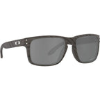 Holbrook, Woodgrain/Prizm Black Polarised Lenses