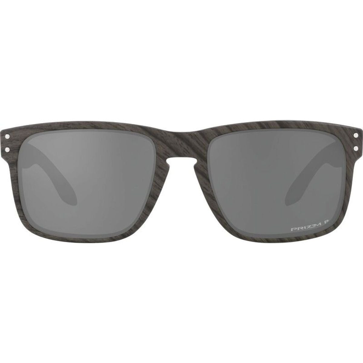 Holbrook, Woodgrain/Prizm Black Polarised Lenses