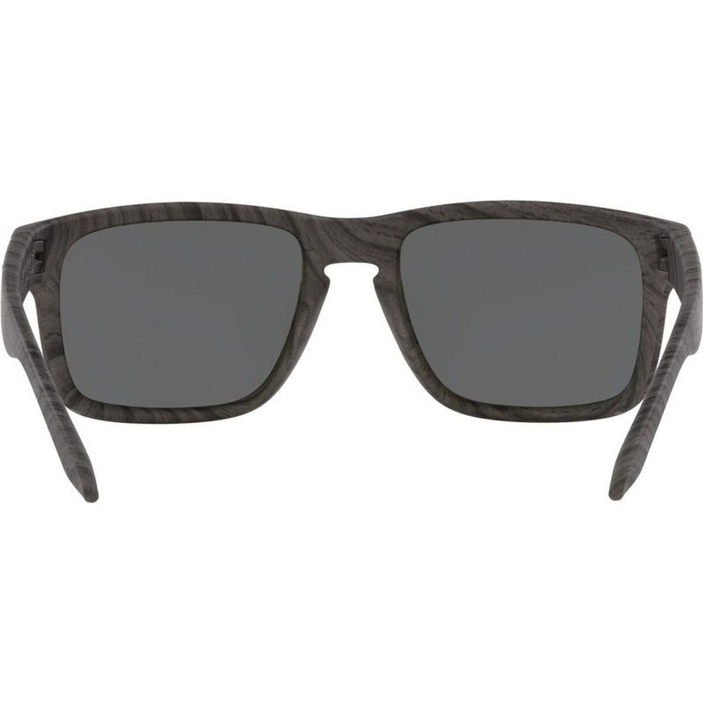 Holbrook, Woodgrain/Prizm Black Polarised Lenses