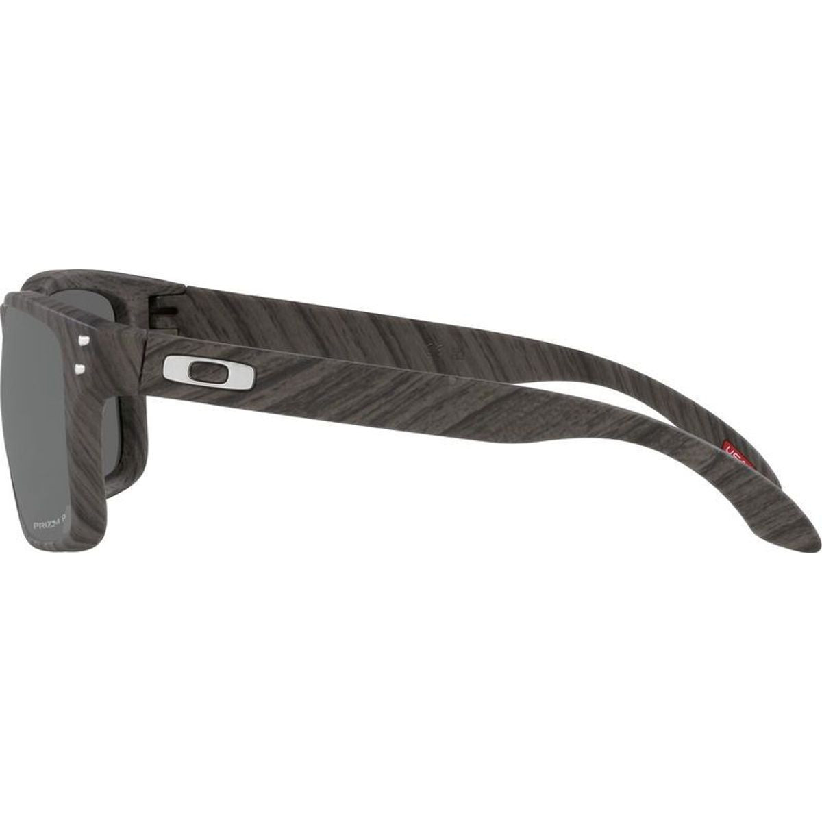 Holbrook, Woodgrain/Prizm Black Polarised Lenses