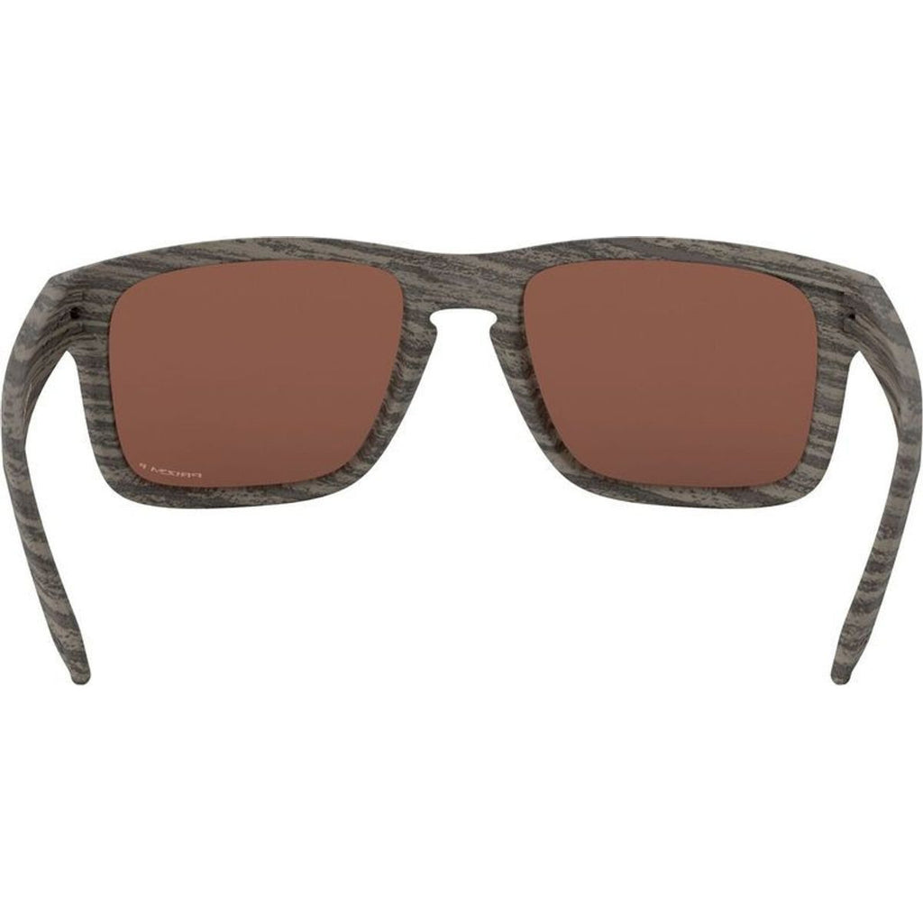 Holbrook, Woodgrain/Prizm Deep Water Polarised Lenses