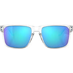 Holbrook XL, Polished Clear/Prizm Sapphire Polarised Lenses