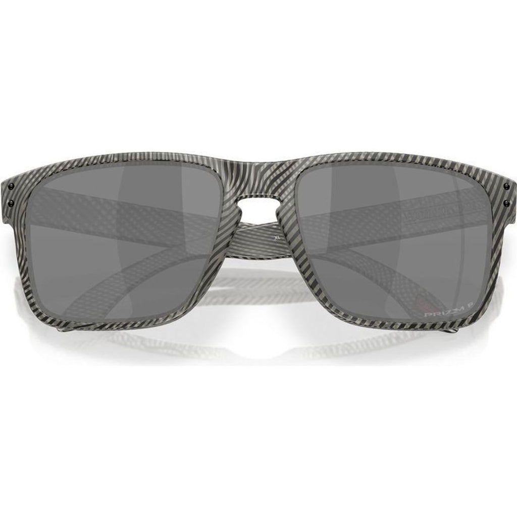 Holbrook XL, Matte Grey Ink Fingerprint/Prizm Black Polarised Lenses