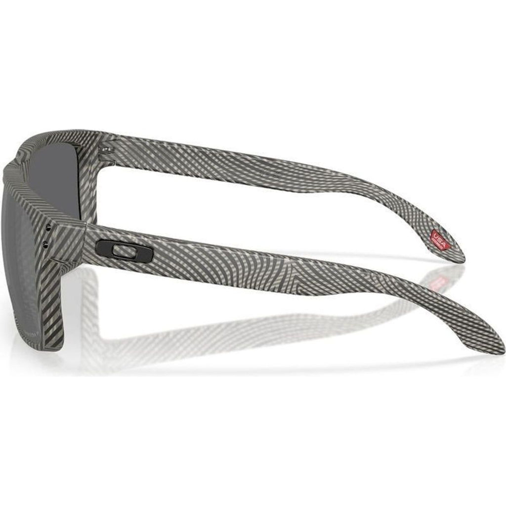 Holbrook XL, Matte Grey Ink Fingerprint/Prizm Black Polarised Lenses