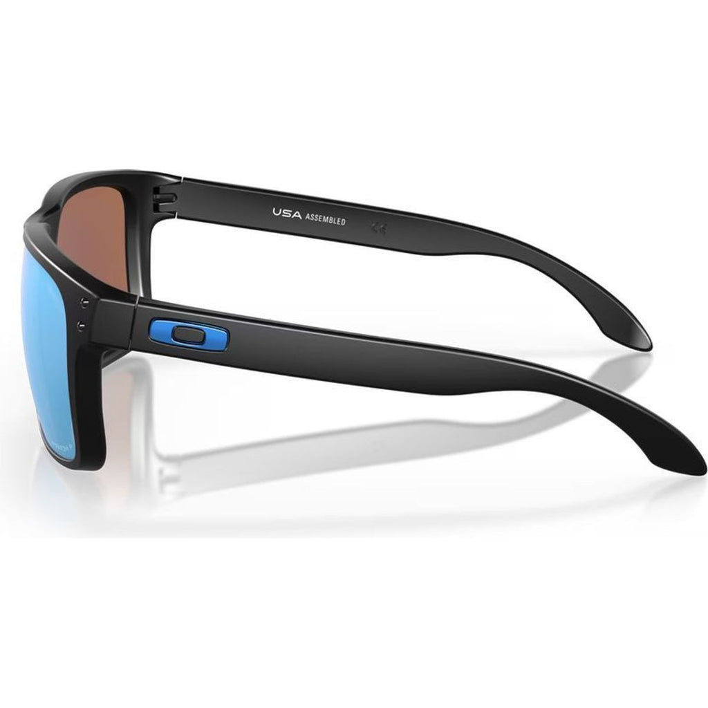 Holbrook XL, Matte Black/Prizm Deep Water Polarised Lenses