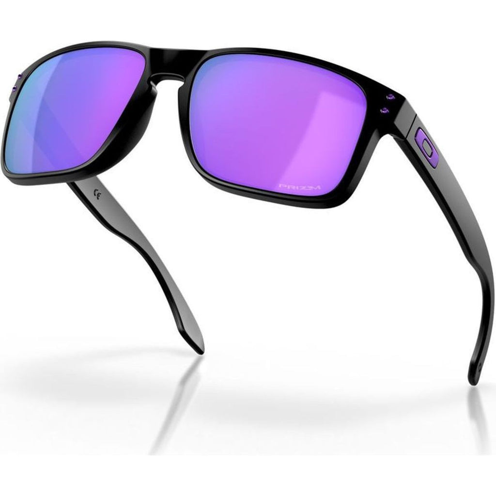 Holbrook XL, Matte Black/Prizm Violet Lenses