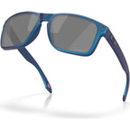 Holbrook XL, Matte Cyan and Blue Colorshift/Prizm Black Polarised Lenses