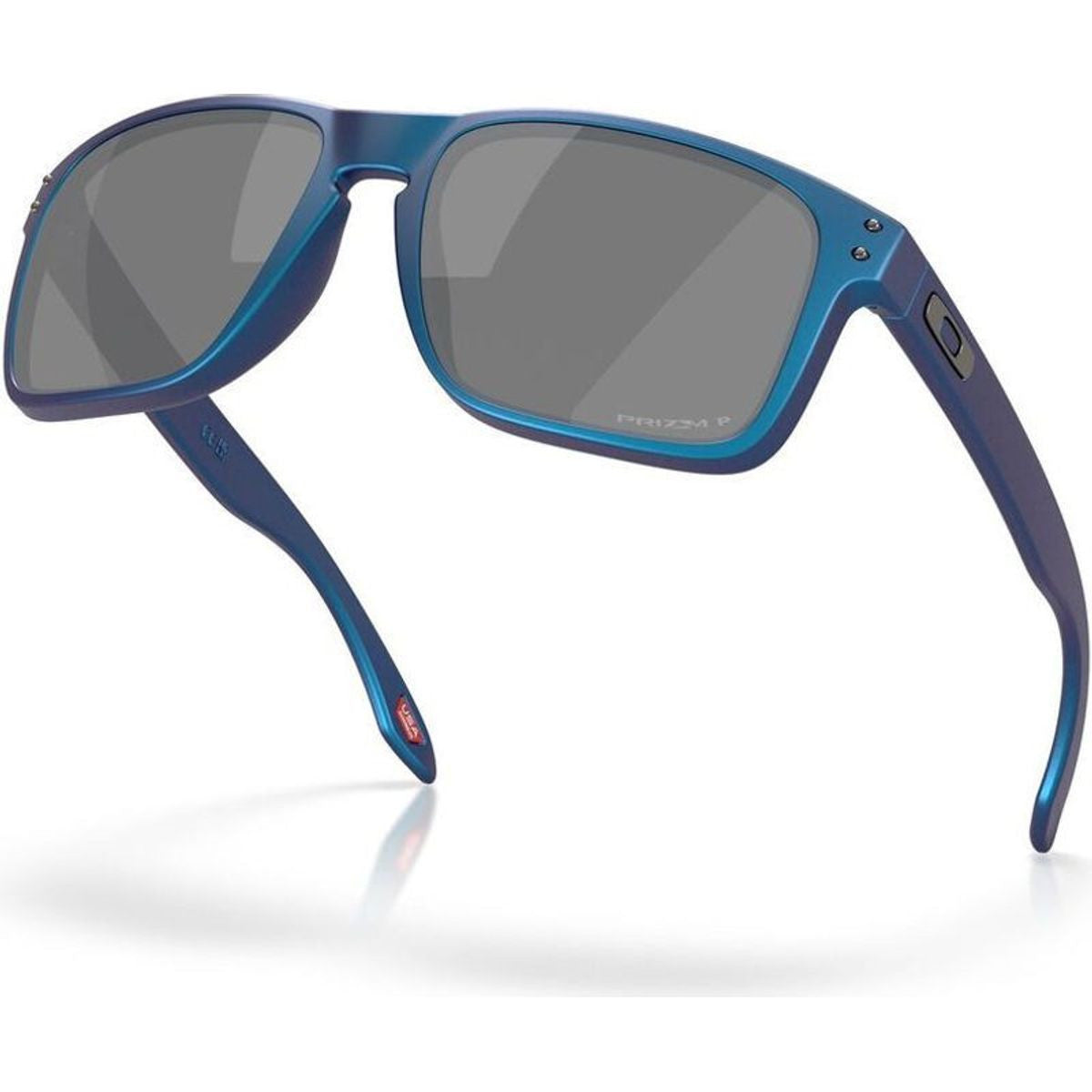 Holbrook XL, Matte Cyan and Blue Colorshift/Prizm Black Polarised Lenses