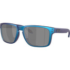 Holbrook XL, Matte Cyan and Blue Colorshift/Prizm Black Polarised Lenses