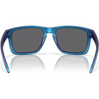 Holbrook XL, Matte Cyan and Blue Colorshift/Prizm Black Polarised Lenses