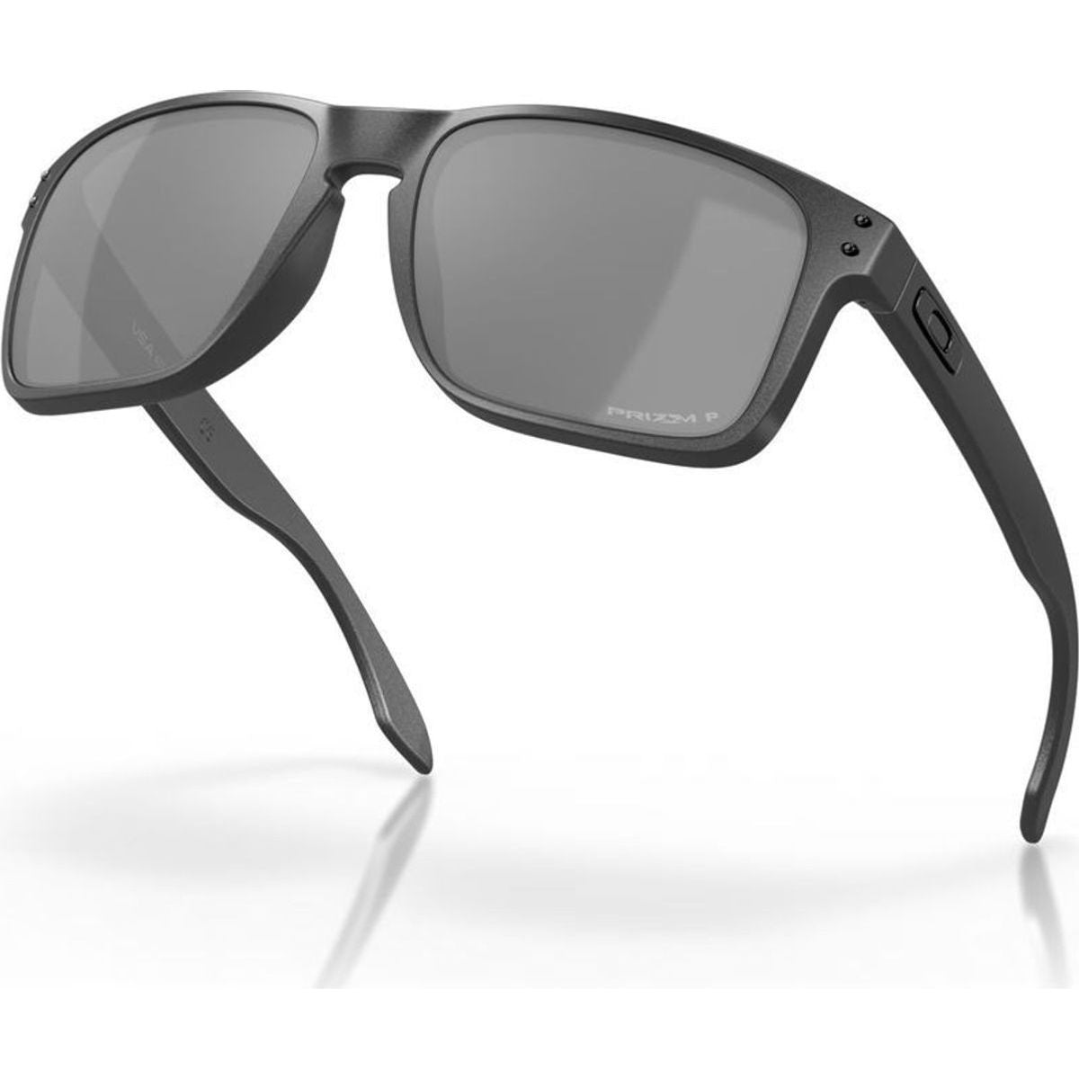 Holbrook XL, Steel/Prizm Black Polarised Lenses