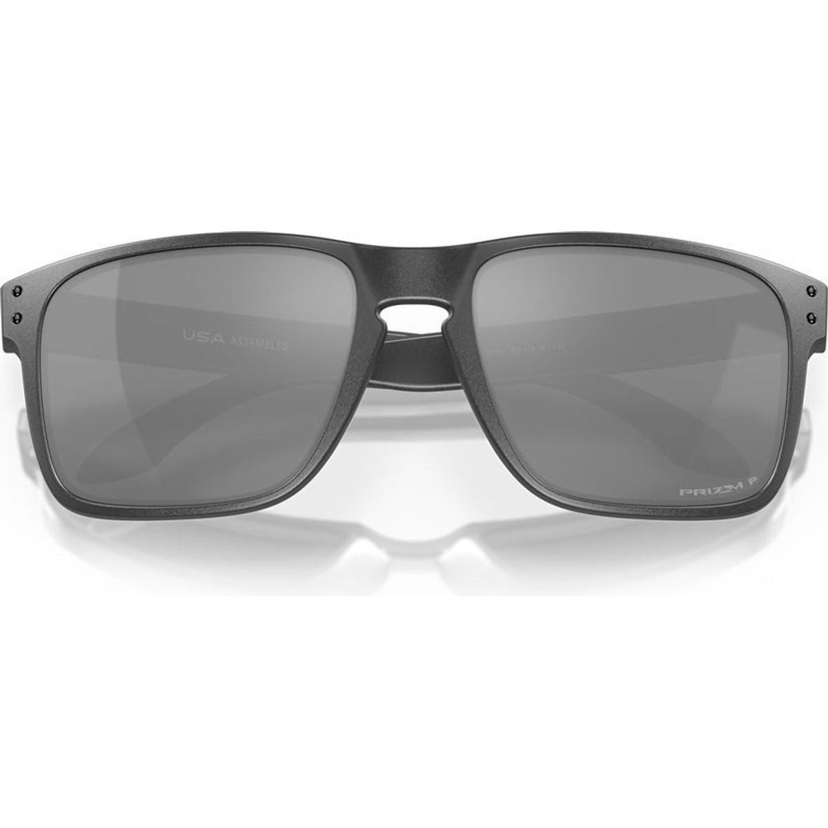 Holbrook XL, Steel/Prizm Black Polarised Lenses