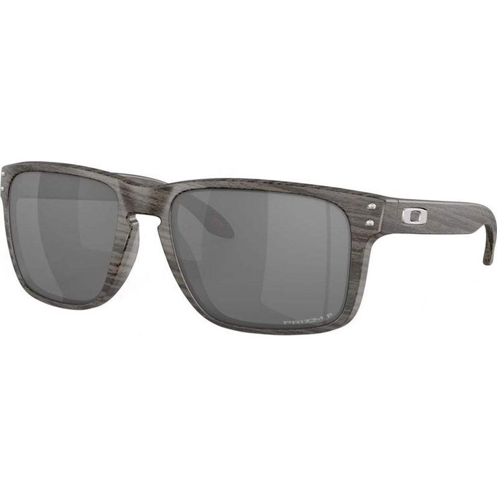 Holbrook XL, Woodgrain/Prizm Black Polarised Lenses