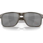 Holbrook XL, Woodgrain/Prizm Black Polarised Lenses