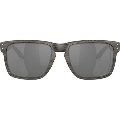 Holbrook XL, Woodgrain/Prizm Black Polarised Lenses