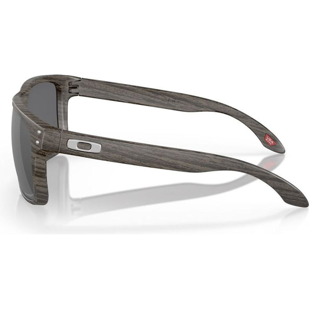 Holbrook XL, Woodgrain/Prizm Black Polarised Lenses