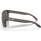 Holbrook XL, Woodgrain/Prizm Black Polarised Lenses