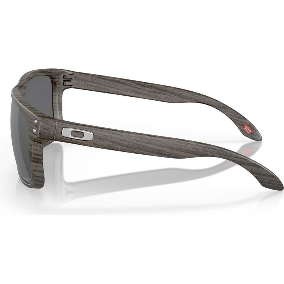 Holbrook XL, Woodgrain/Prizm Black Polarised Lenses