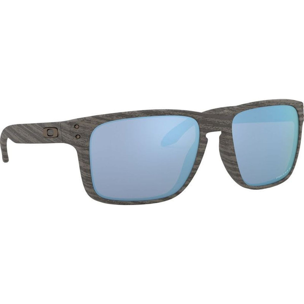 Holbrook XL, Woodgrain/Prizm Deep Water Polarised Lenses