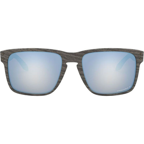 Holbrook XL, Woodgrain/Prizm Deep Water Polarised Lenses