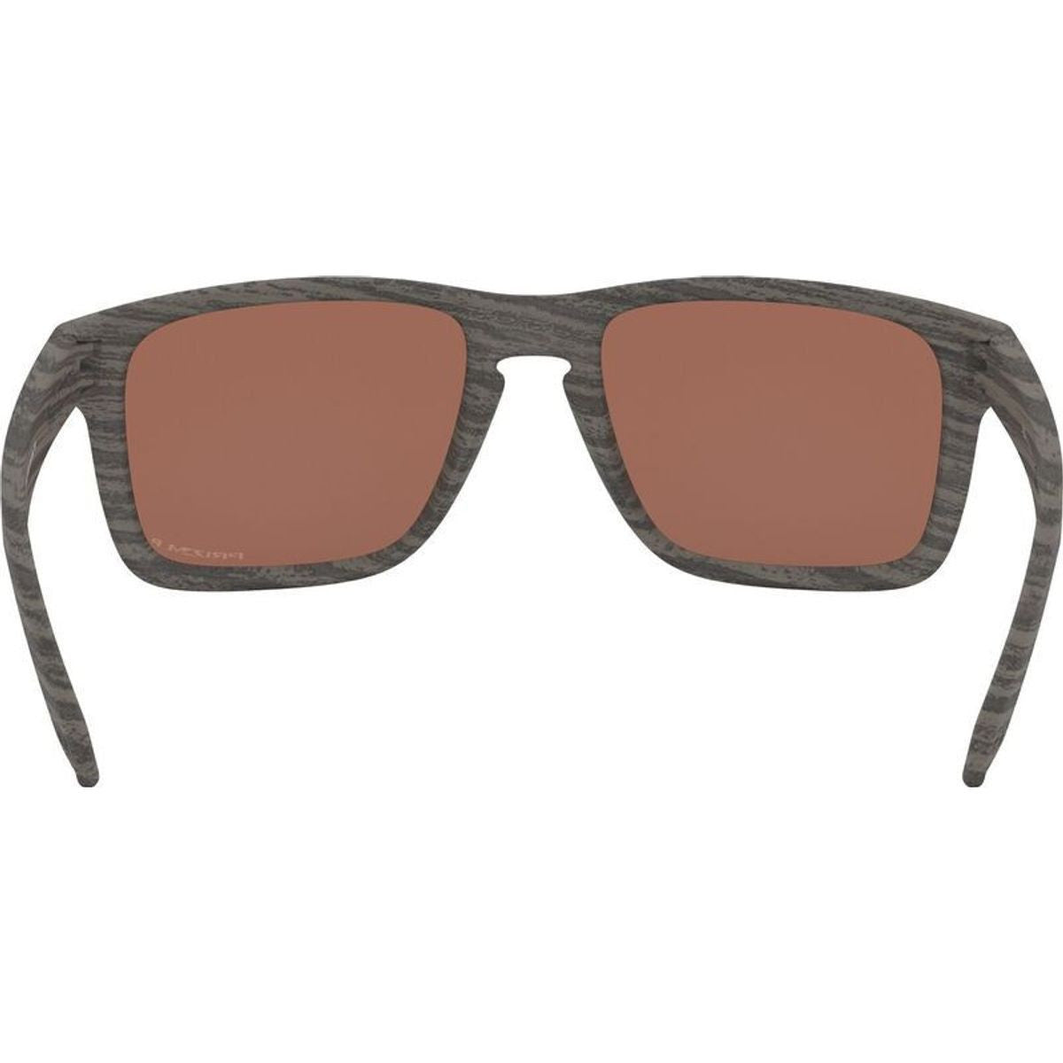 Holbrook XL, Woodgrain/Prizm Deep Water Polarised Lenses