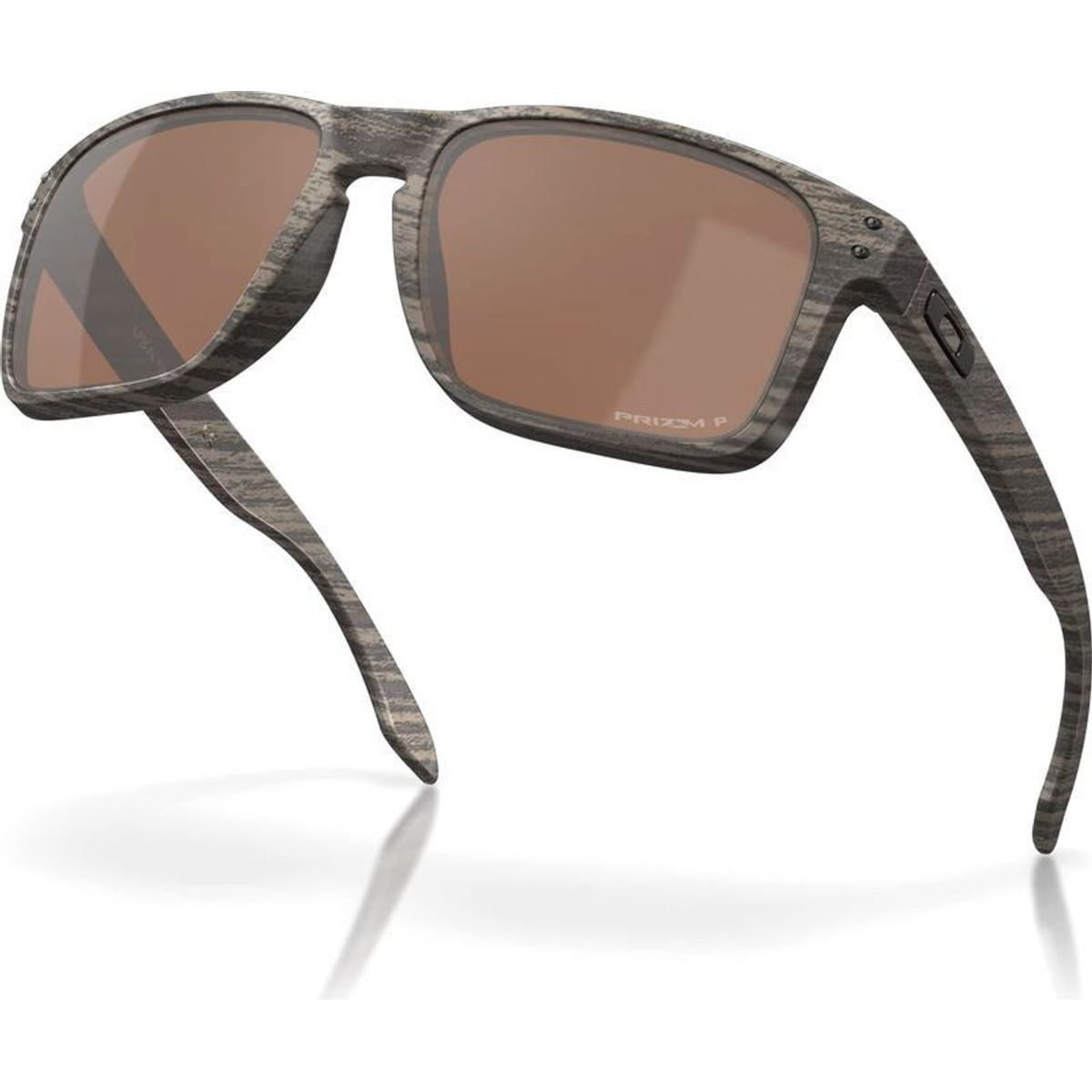 Holbrook XL, Woodgrain/Prizm Tungsten Polarised Lenses