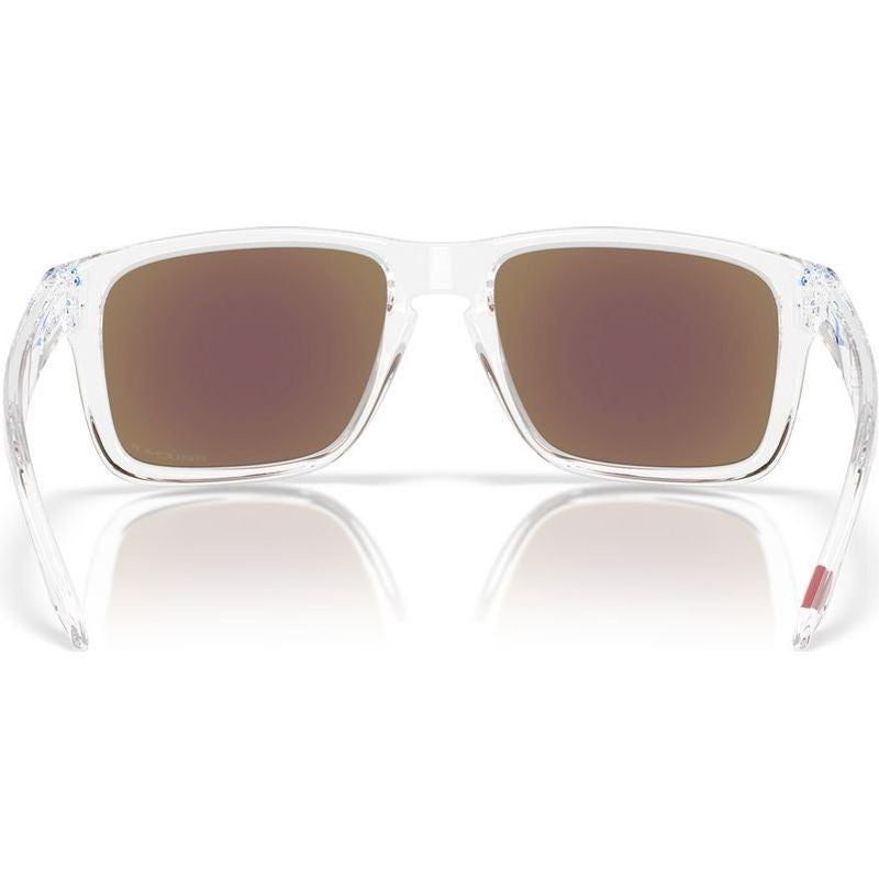 Holbrook XXL, Polished Clear/Prizm Sapphire Polarised Lenses