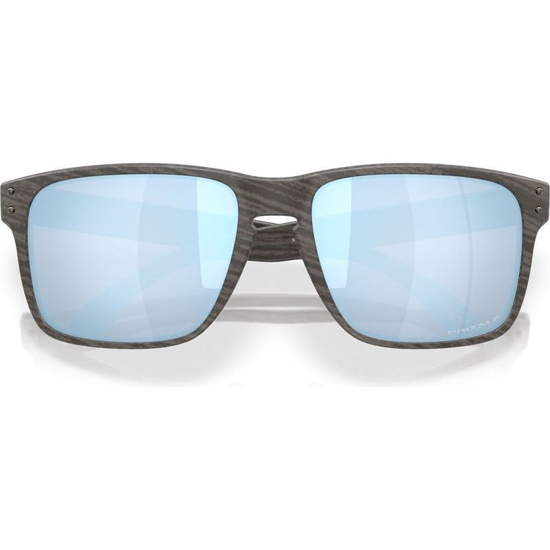 Holbrook XXL, Woodgrain/Prizm Deep Water Polarised Lenses