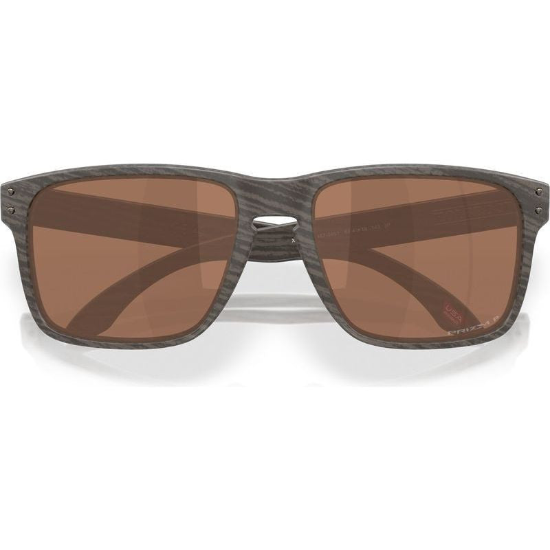 Holbrook XXL, Woodgrain/Prizm Tungsten Polarised Lenses