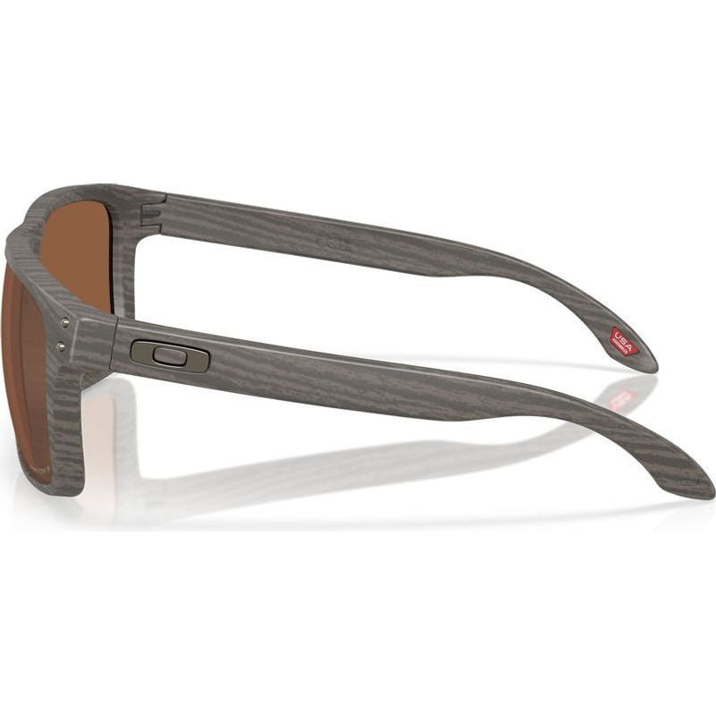 Holbrook XXL, Woodgrain/Prizm Tungsten Polarised Lenses