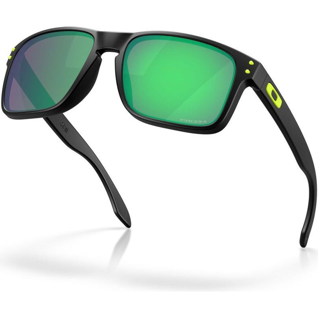 Holbrook (A), Matte Black/Prizm Road Jade Lenses