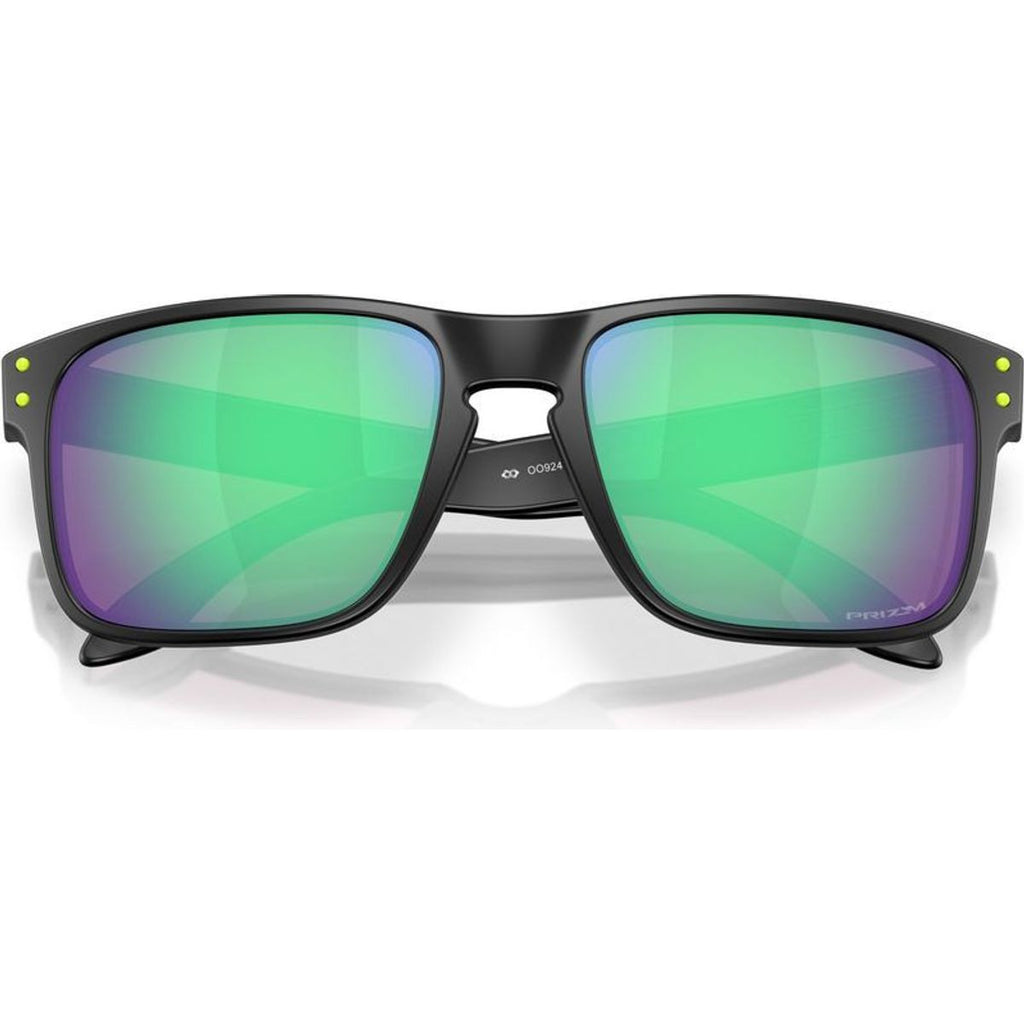 Holbrook (A), Matte Black/Prizm Road Jade Lenses