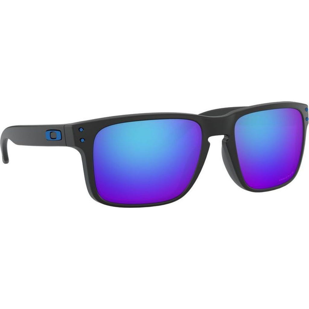 Holbrook (A), Matte Black/Prizm Sapphire Polarised Lenses