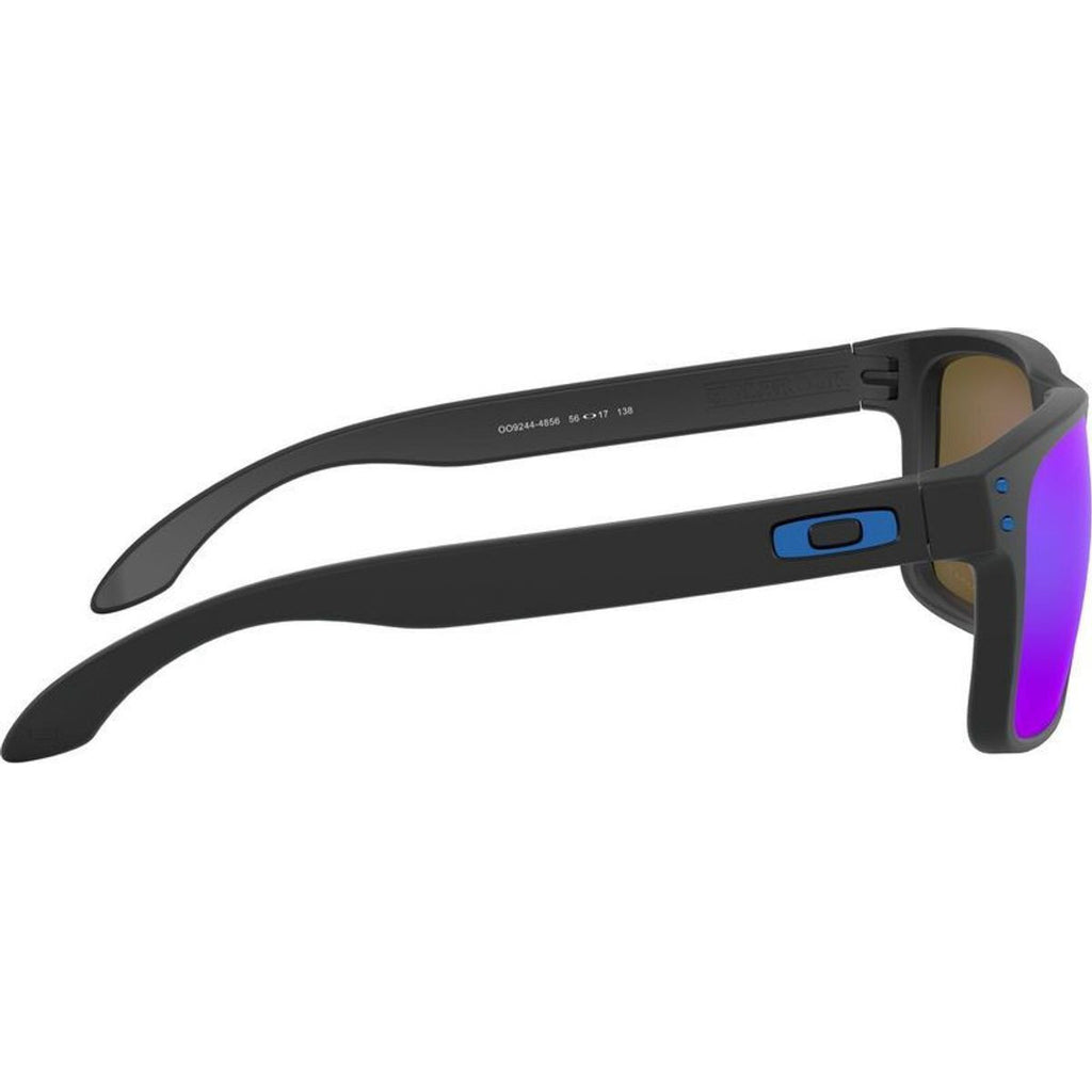Holbrook (A), Matte Black/Prizm Sapphire Polarised Lenses