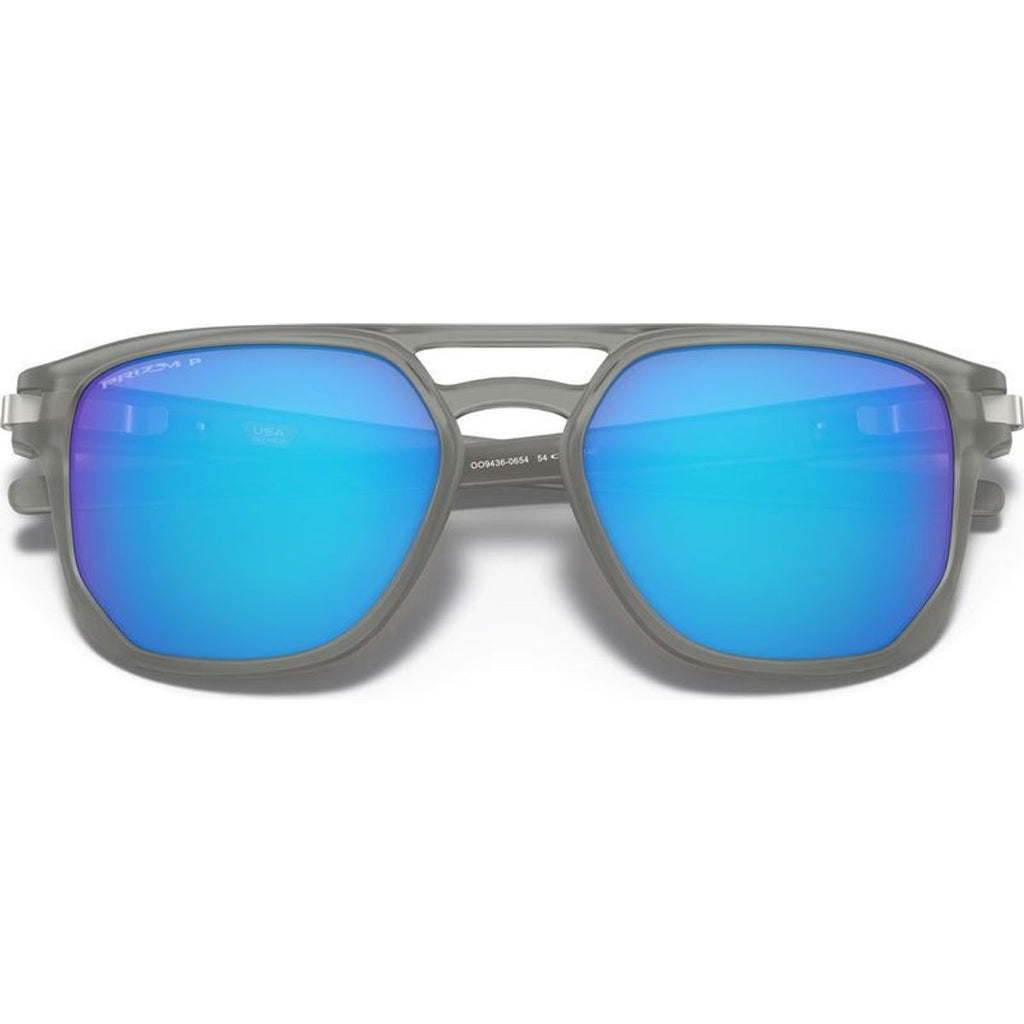 Latch Beta, Matte Grey Ink/Prizm Sapphire Polarised Lenses