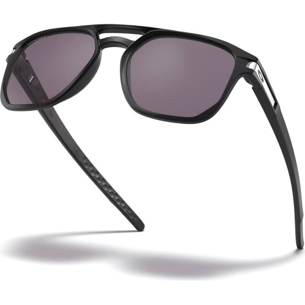 Latch Beta, Matte Black/Prizm Grey Lenses
