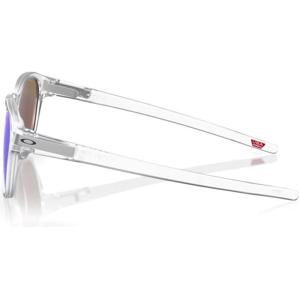 Latch, Matte Clear/Prizm Sapphire Polarised Lenses