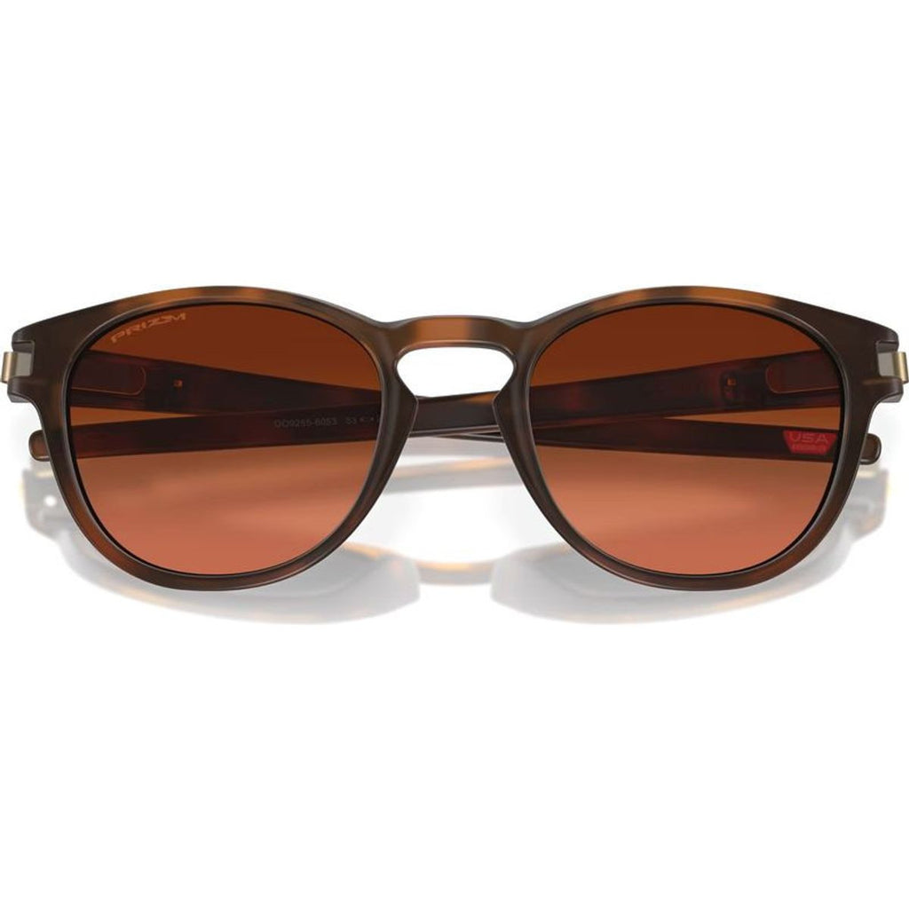 Latch, Matte Brown Tortoise/Prizm Brown Gradient Lenses