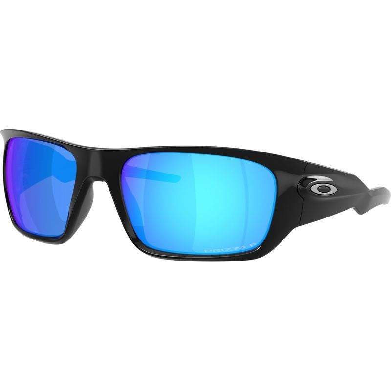 Masseter, Polished Black/Prizm Sapphire Polarised Lenses