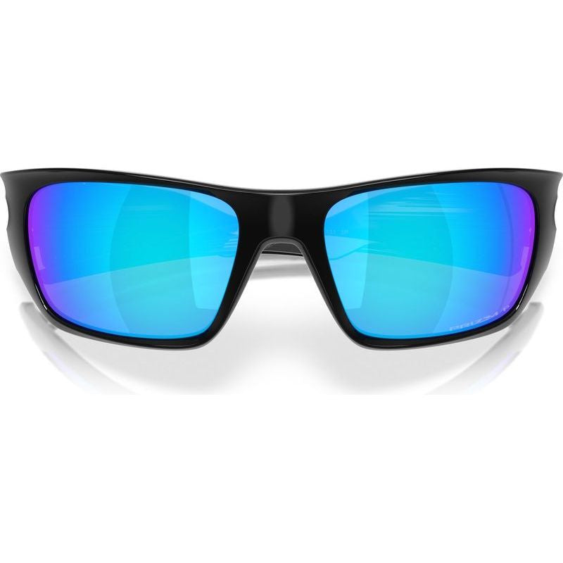 Masseter, Polished Black/Prizm Sapphire Polarised Lenses