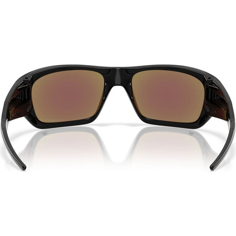 Masseter, Polished Black/Prizm Sapphire Polarised Lenses
