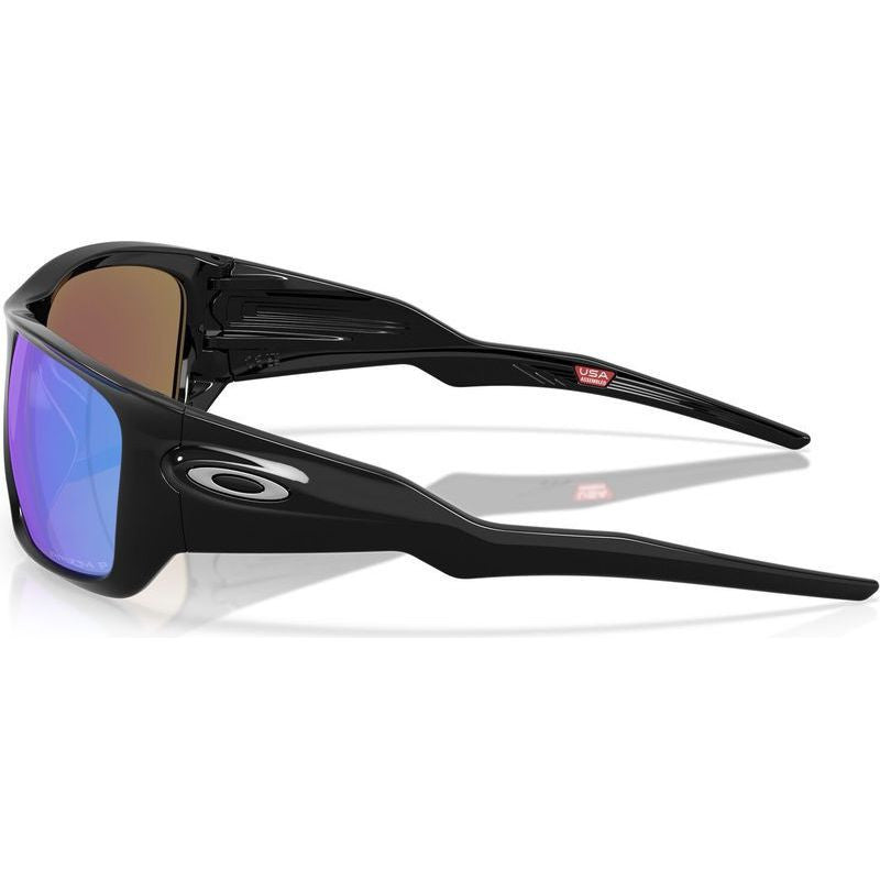 Masseter, Polished Black/Prizm Sapphire Polarised Lenses