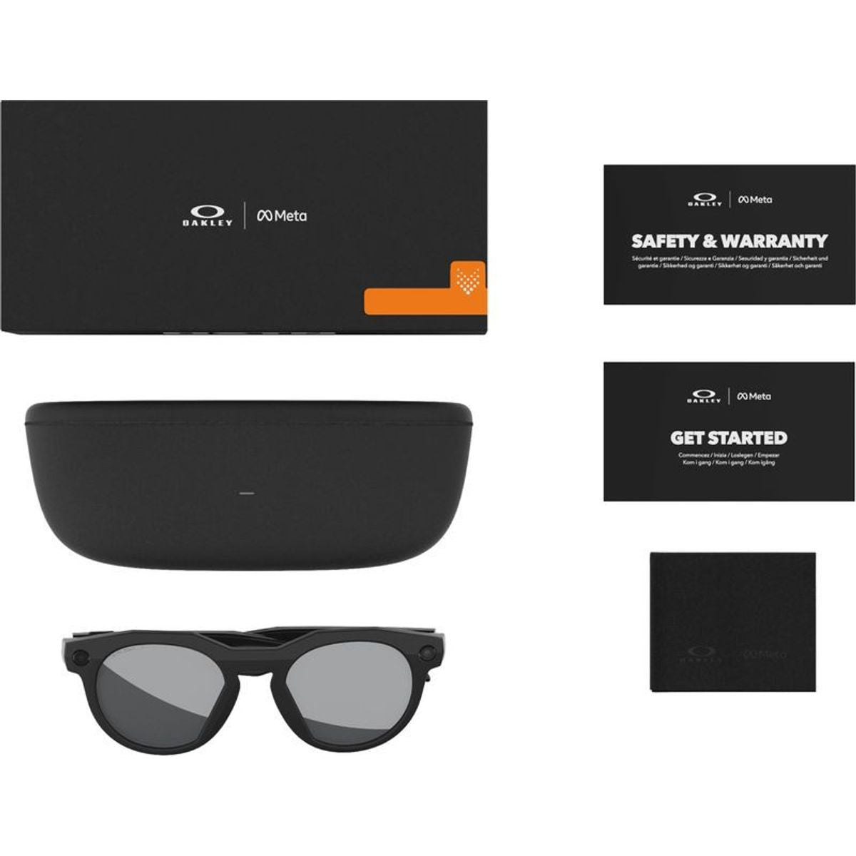 Meta HSTN, Black/Prizm Black Polarised Lenses