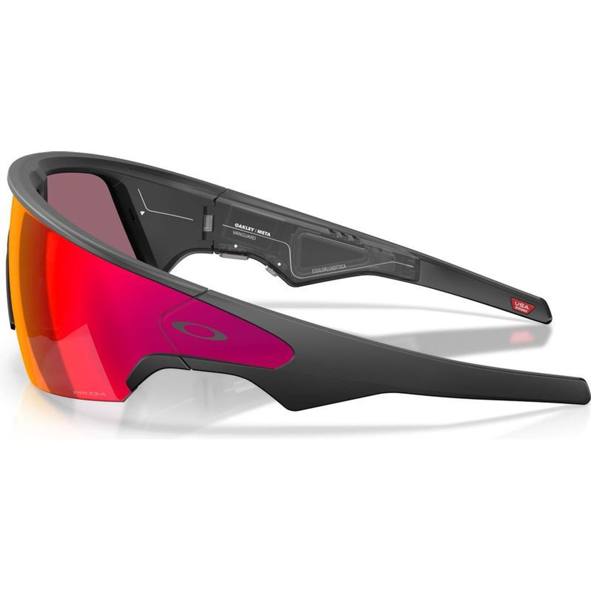 Meta Vanguard, Black/Prizm Road Lenses