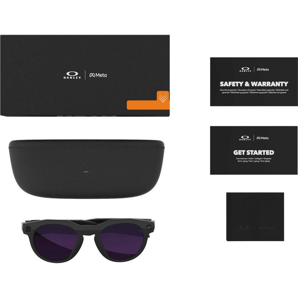 Meta HSTN, Black/Transitions Amethyst Lenses