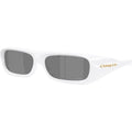 Permian, Pearlised White/Prizm Black Lenses
