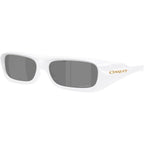Permian, Pearlised White/Prizm Black Lenses
