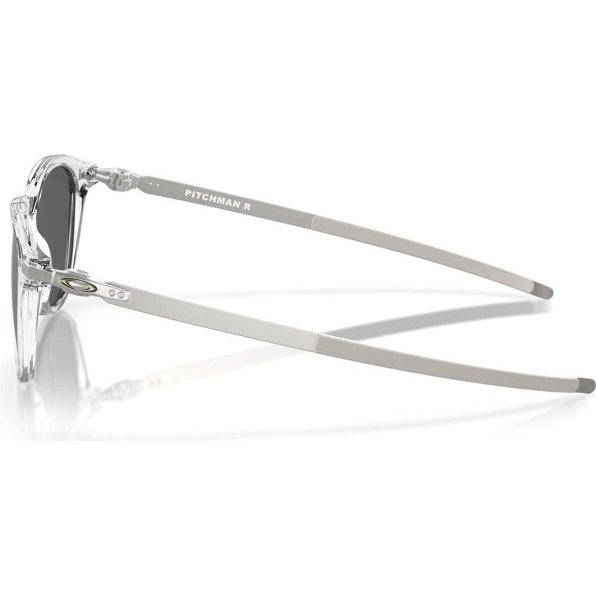 Pitchman R, Polished Clear/Prizm Black Lenses